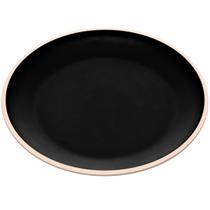 Prato Para Pão Sobremesa Melamina 15cm Class Wolff Preto Servir Bolo Biscoitos Avulso