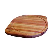 Prato para pizza 48x61cm com pegador
