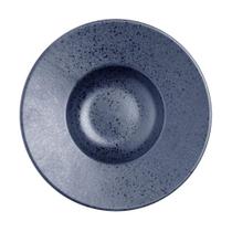 Prato Para Risoto Em Cerâmica Mist 26cm Wolff Azul Matte