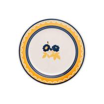 Prato Para Sobremesa De Cerâmica Donna Giardino 18Cm Oxford Prato Para Sobremesa De Cerâmica Donna Giardino 18Cm Oxford