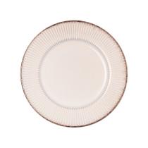 Prato para sobremesa de ceramica linear branco 20cm - lyor Prato para sobremesa de ceramica linear branco 20cm - lyor