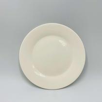 Prato para Sobremesa de Porcelana Clean 20,5cm - Lyor