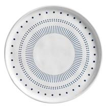 Prato para Sobremesa em Cerâmica Stoneware Artesanal 21,5cm Porto Brasil Doces Frutas Bio Astral Prato para Sobremesa em Cerâmica Stoneware Artesanal 21,5cm Porto Brasil Doces Frutas Bio Astral