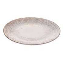 Prato para sobremesa marea 20cm off white ceramica
