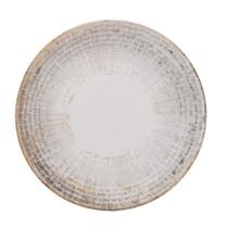 Prato para Sobremesa Maréa 20cm Off White Cerâmica Wolff