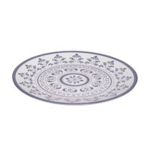Prato para Sobremesa Porto 20cm Azul Cerâmica - Wolff Prato para Sobremesa Porto 20cm Azul Cerâmica - Wolff