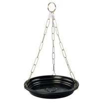 Prato Para Vaso Com Corrente Preto Numero 24