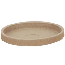 Prato para Vaso de Flores Folhagens Granito Areia Tramontina 33,5cm Plantas Jardim Varanda Prato para Vaso de Flores Folhagens Granito Areia Tramontina 33,5cm Plantas Jardim Varanda