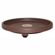 Prato Plástico 40cm c/Rodas (Suporta até 120kg) Tabaco OKLA Prato Plástico 40cm c/Rodas (Suporta até 120kg) Tabaco OKLA