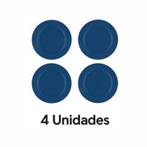 Prato Plástico Candy 26cm Para Refeição Completa Candy Color Prato Plástico Candy 26cm Para Refeição Completa Candy Color