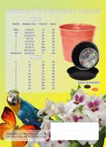 Prato Plástico P/ Vasos Mod. 8 Diam. 33 Cm Pacote 20 Unidades