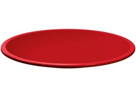 Prato Plástico Redondo Refeição Resistente 26cm Raso UZ Prato Plástico Redondo Refeição Resistente 26cm Raso UZ