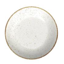 Prato Porcelana Fundo Tramontina Rustico Decorado 22cm P/ Sopa Caldo