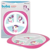 Prato Pratinho Com Divisórias Infantil Animal Fun Menino Menina Buba Prato Pratinho Com Divisórias Infantil Animal Fun Menino Menina Buba