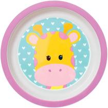 Prato Pratinho Raso Animal Fun Buba +6m Girafa Prato Pratinho Raso Animal Fun Buba +6m Girafa