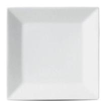 Prato Quadrado Branco Porcelana 26,5cm Oxford Original