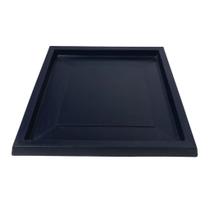 Prato Quadrado De Polietileno Para Vasos De Plantas 25cm - Prato Quadrado De Polietileno Para Vasos De Plantas 25cm -