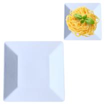 Prato Quadrado Grande 30cm em Melamina Premium Restaurantes