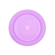 Prato raso 15cm biodegradavel lilas candy c/10un. bello