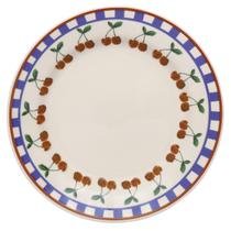 Prato Raso 24 cm Biona Donna Jardim de Cerejas Prato Raso 24 cm Biona Donna Jardim de Cerejas