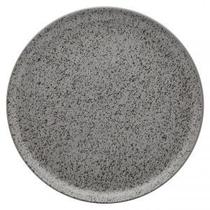 Prato Raso 26 cm Cerâmica Flat Gray Oxford