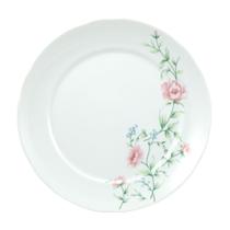 Prato Raso 26 cm Porcelana Real by Schmidt - Dec. Tereza 2347