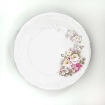 Prato Raso 26 cm Porcelana Schmidt - Dec. Eterna