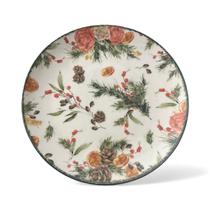 Prato Raso 26cm Oxford Azevinhos natal