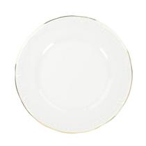 Prato Raso 26cm Porcelana Schmidt - Dec. Filetado Ouro Pomerode 0010 Prato Raso 26cm Porcelana Schmidt - Dec. Filetado Ouro Pomerode 0010