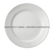 Prato Raso 26cm Porcelana Schmidt - Mod. Cilindrica 2 LINHA 007 Prato Raso 26cm Porcelana Schmidt - Mod. Cilindrica 2 LINHA 007