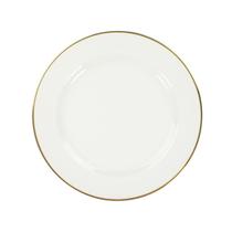 Prato Raso 27 cm Porcelana Schmidt - Dec. Filetado Ouro Itamaraty 0010 Prato Raso 27 cm Porcelana Schmidt - Dec. Filetado Ouro Itamaraty 0010
