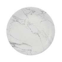 Prato Raso 27 cm Porcelana Schmidt - Dec. Mármore Cinza