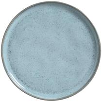Prato Raso 27cm Bio Breeze Porto Brasil Cerâmica Stoneware Azul Avulso Servir Refeição Prato Raso 27cm Bio Breeze Porto Brasil Cerâmica Stoneware Azul Avulso Servir Refeição