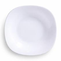 Prato Raso 27cm Parma Opal Glass Cozinha Gourmet Bornioli Branco