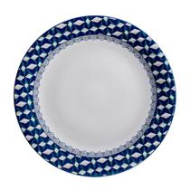 Prato Raso 27cm Porcelana Schmidt - Dec. Itacaré 2400