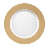 Prato Raso 27cm Porcelana Schmidt - Dec. Matte Cappuccino 2372