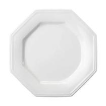 Prato Raso 28 cm Linha Prisma Branco - Porcelana Schmidt