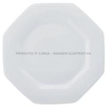 Prato Raso 28 cm Porcelana Schmidt - Mod. Prisma 2 LINHA