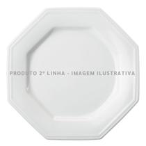 Prato Raso 28cm Porcelana Schmidt - Mod. Prisma 2 LINHA 077 Prato Raso 28cm Porcelana Schmidt - Mod. Prisma 2 LINHA 077