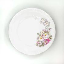 Prato Raso 30 cm Porcelana Schmidt - Dec. Eterna Prato Raso 30 cm Porcelana Schmidt - Dec. Eterna