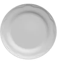 Prato Raso Avulso 26cm Cottage Porcelana Germer Prato Raso Avulso 26cm Cottage Porcelana Germer