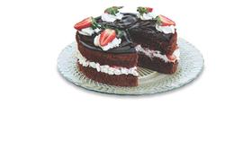 Prato Raso Barroco 28,5cm Transparente Multiuso ( 14256 )