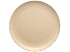Prato Raso Bege de Sobremesa Redondo 20cm Hauskraft FBBU002/BG Prato Raso Bege de Sobremesa Redondo 20cm Hauskraft FBBU002/BG