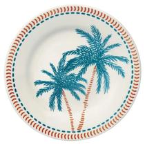 Prato Raso Caribe em Cerâmica 26cm - Biona
