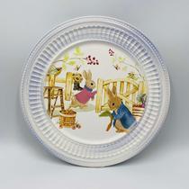 Prato raso Casa Del Páscoa 28cm - Scalla 1ª Linha