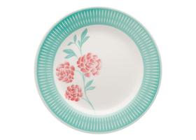 Prato Raso Cerâmica 24cm Donna Bloom Biona Prato Raso Cerâmica 24cm Donna Bloom Biona