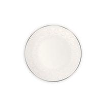 Prato Raso Cerâmica 26,2cm Harmony Branco Prato Raso Cerâmica 26,2cm Harmony Branco