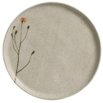 Prato Raso Cerâmica 27cm Porto Brasil Bio Stoneware Campestre Avulso Jantar Mesa Posta Prato Raso Cerâmica 27cm Porto Brasil Bio Stoneware Campestre Avulso Jantar Mesa Posta