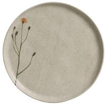 Prato Raso Cerâmica 27cm Porto Brasil Bio Stoneware Campestre Avulso Jantar Mesa Posta Prato Raso Cerâmica 27cm Porto Brasil Bio Stoneware Campestre Avulso Jantar Mesa Posta