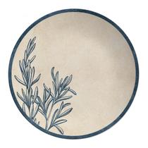 Prato Raso Cerâmica 29cm Refeição Coup Spices Alleanza Decorado